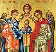 Catholic Icon of ARCHANGELS 